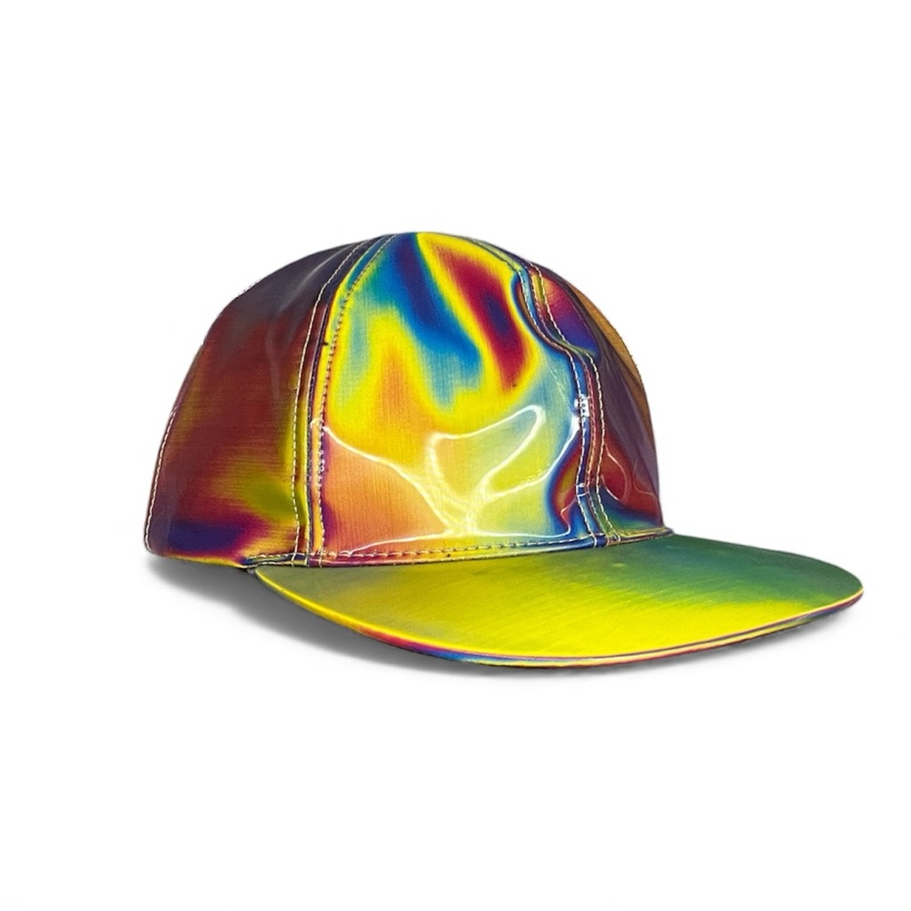 Colorful Cool Iridescent Cap ColorChanging baseball hat holographic rainbow